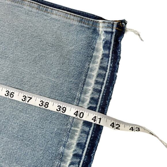 New Women’s RE/DONE Mid Rise Split Skirt Size 26 - Picture 12 of 12